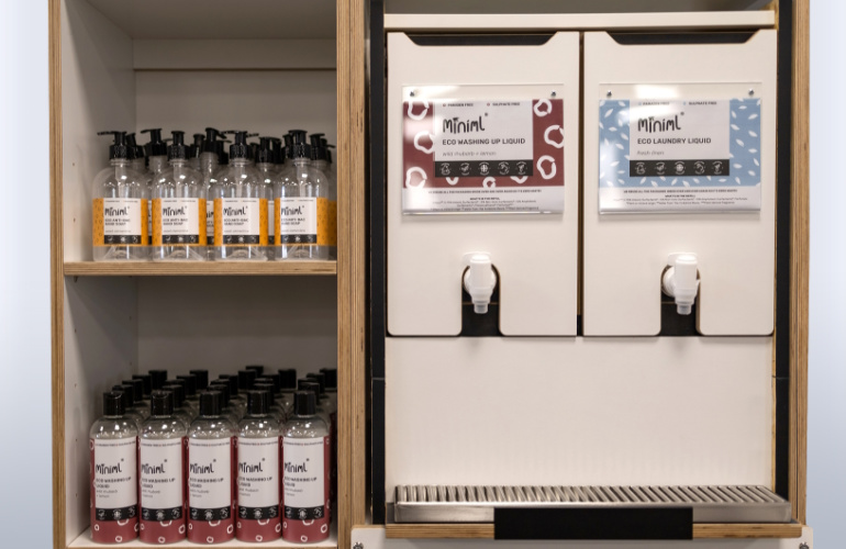 Miniml launches zero-waste cleaning refills at two major charity superstores