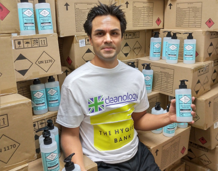 Cleanology’s Christmas Appeal collects a tonne of donations for The Hygiene Bank!