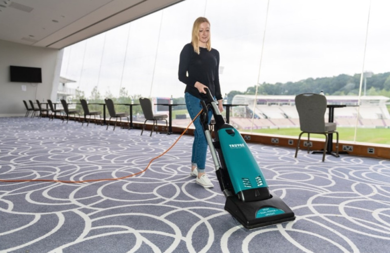 The flexible Valet Dual Motor Upright can be used in three positions