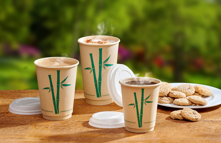 Celebration Packaging adds sustainable bamboo fibre cups to its EnviroWare® range