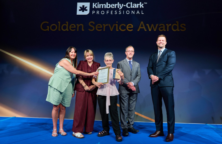 2026 Kimberly-Clark Professional™ Golden Service Awards Congratulates the elite of the cleaning sector